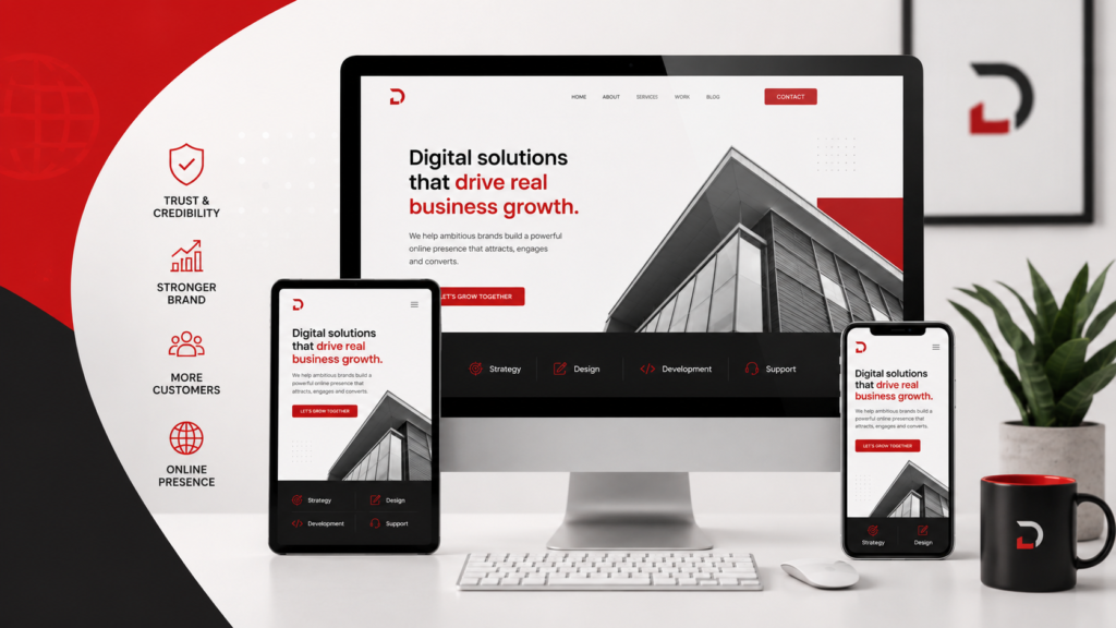 professional website for business growth